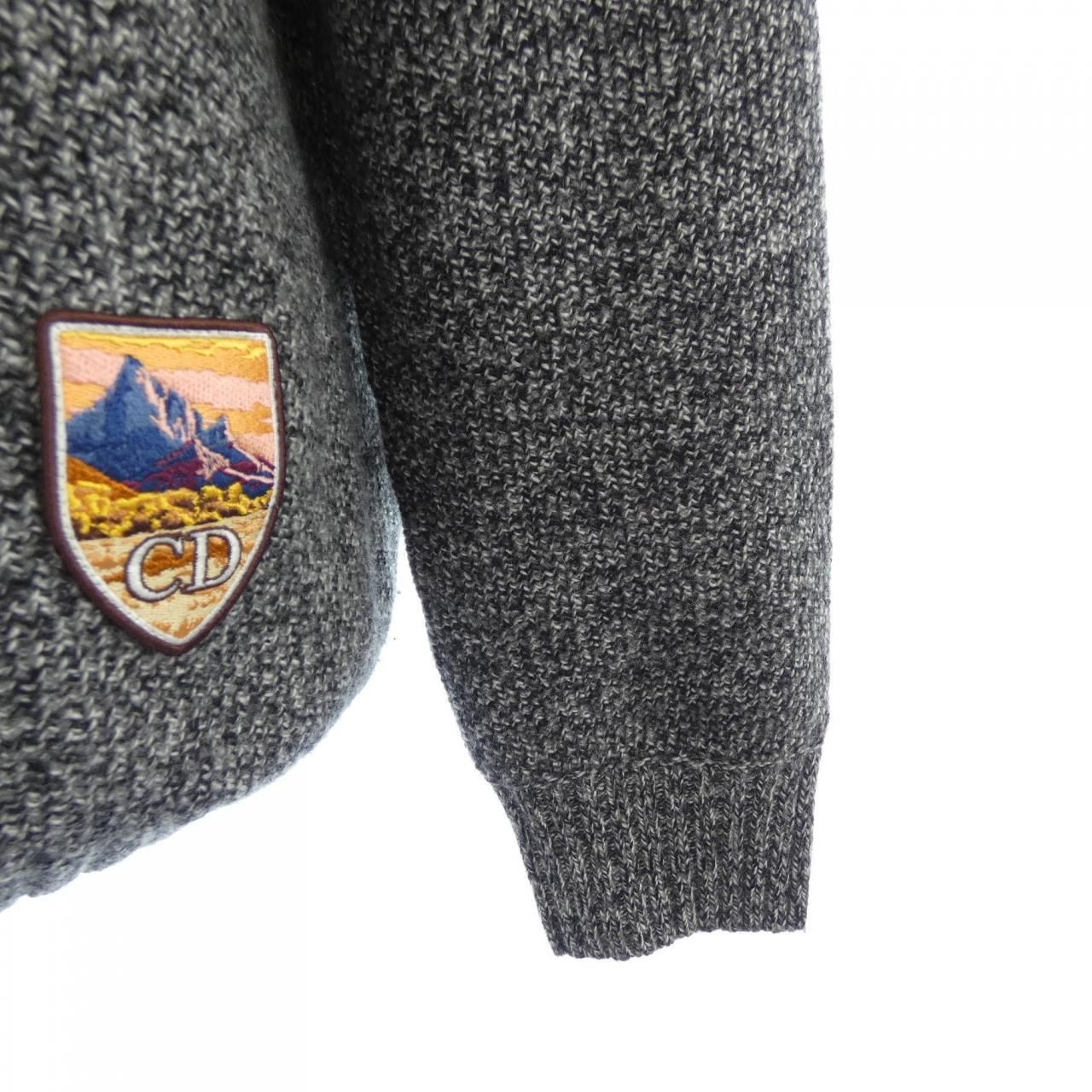 Dior Knit Sweater Gray — view 6