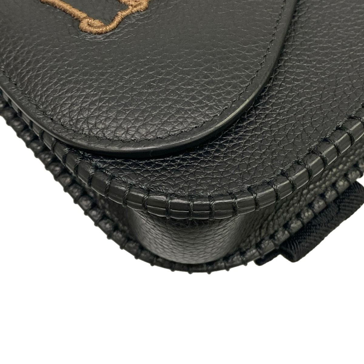 Dior Pouch Arm Black Brown Cactus Jack Travis Scott Leather — view 7
