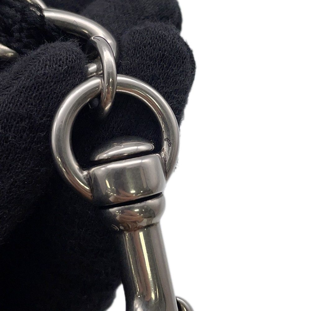 Balenciaga Choker Nano Lace BB Logo Metal Black Necklace — view 9