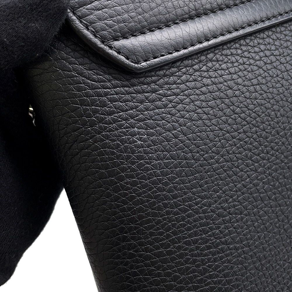 Dior Shoulder Bag Pillow Leather Black — view 9