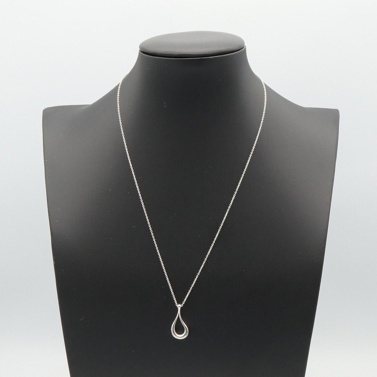 Tiffany & Co Necklace Open Teardrop Pendant 40.5 cm 925 Sterling Silver — view 5