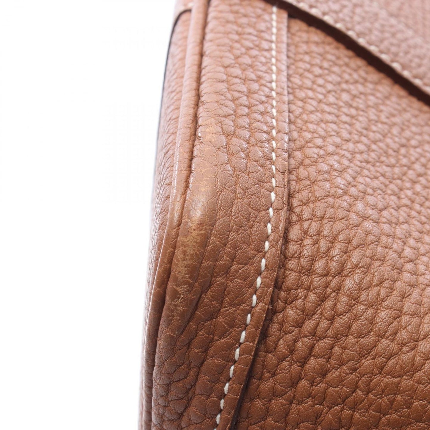 Hermes Tote Garden Party TPM Gold Leather — view 9