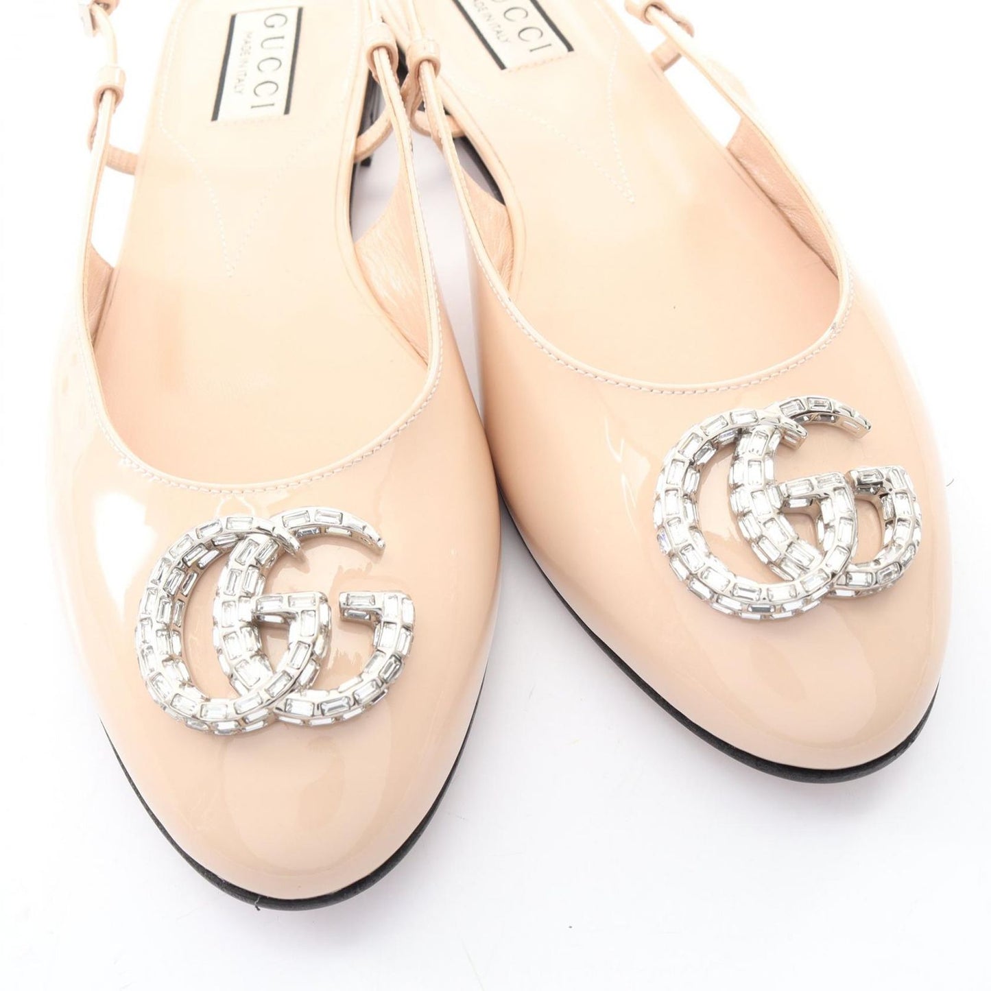 Gucci Sandals Double Ballet Shoes Patent Leather — view 8