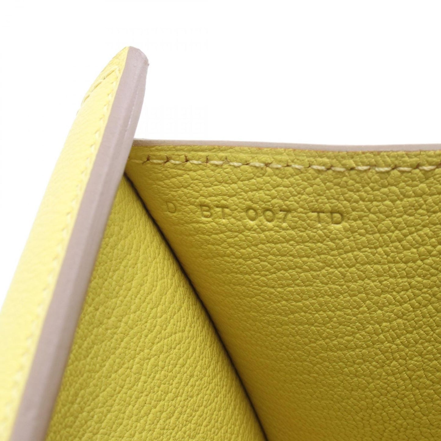 Hermes Shoulder Bag Click 21 Lime Leather — view 5