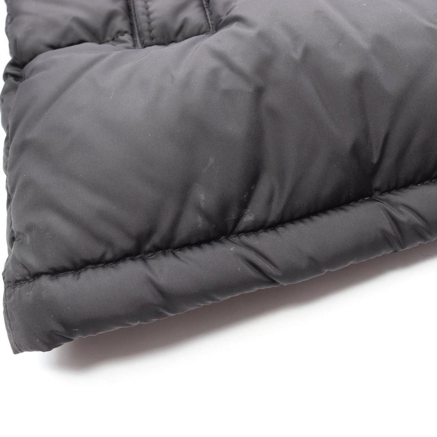Moncler Down Jacket Aiton Hooded Black Nylon — view 9