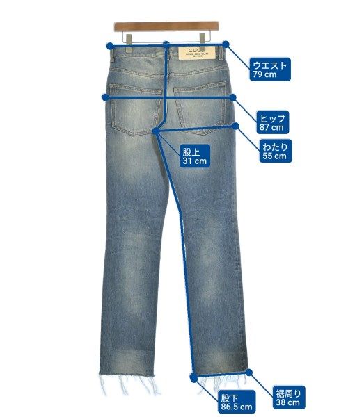 Gucci Denim Pants Blue — view 6