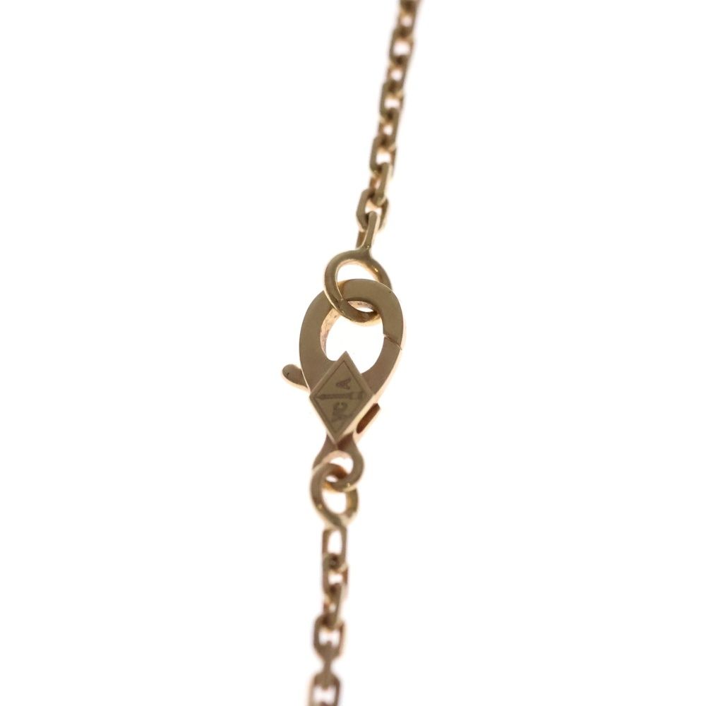 Van Cleef & Arpels Magic Alhambra 1 Motif Onyx Long Necklace 18k Yellow Gold — view 6