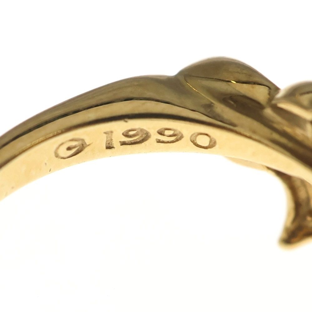 Tiffany & Co Blue Box Bow Ring 18k YG Yellow Gold — view 6