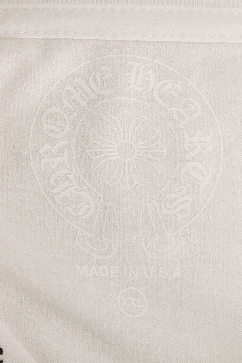 Chrome Hearts CH L S 1 Neck Logo Print Long Sleeve Top XXL — view 3