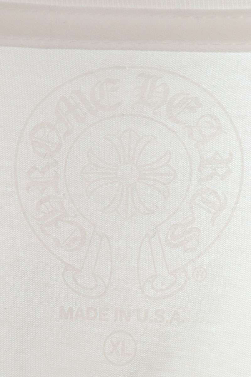 Chrome Hearts CH L S 1 Neck Logo Print Long Sleeve Top XL — view 3