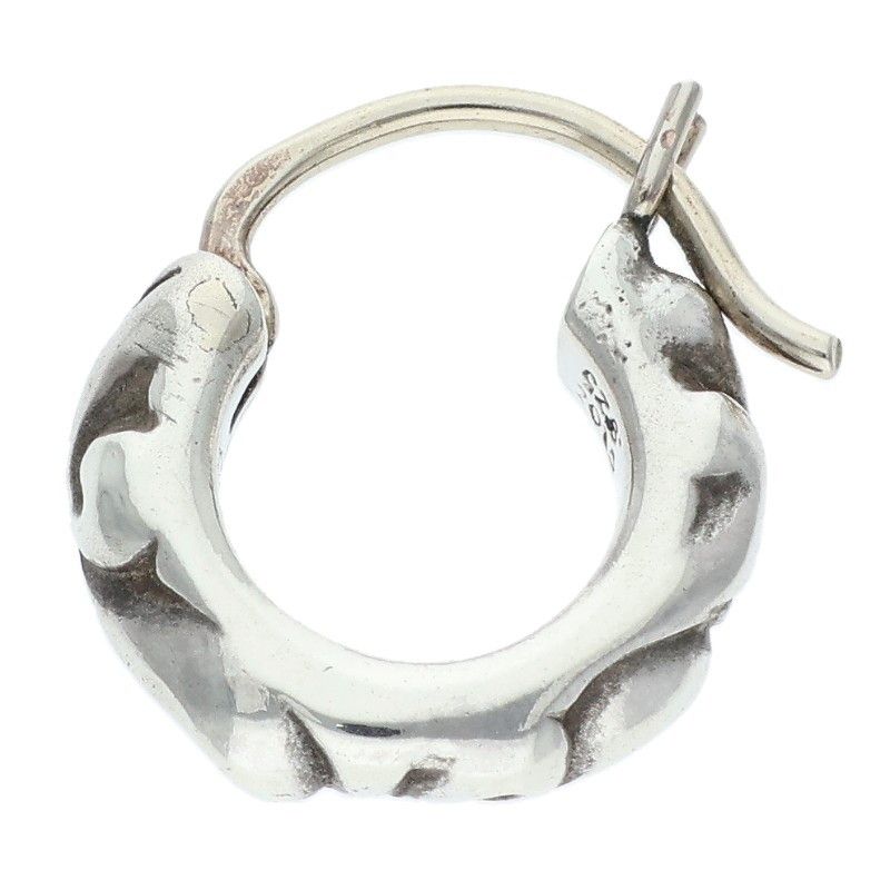 Chrome Hearts Tny Hoop Scrl Thai Nice Kroll Silver Earrings — view 5