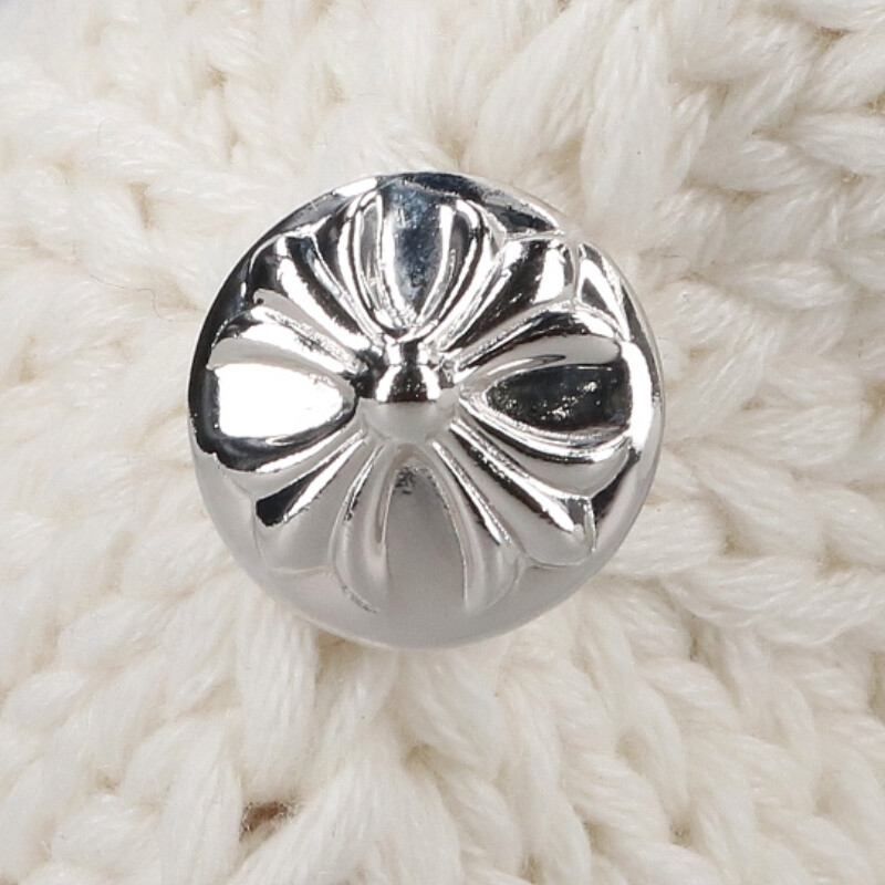 Chrome Hearts Beanie Cash Bead Decoration Cross Patch Cashmi Abbey Knit Hat — view 5