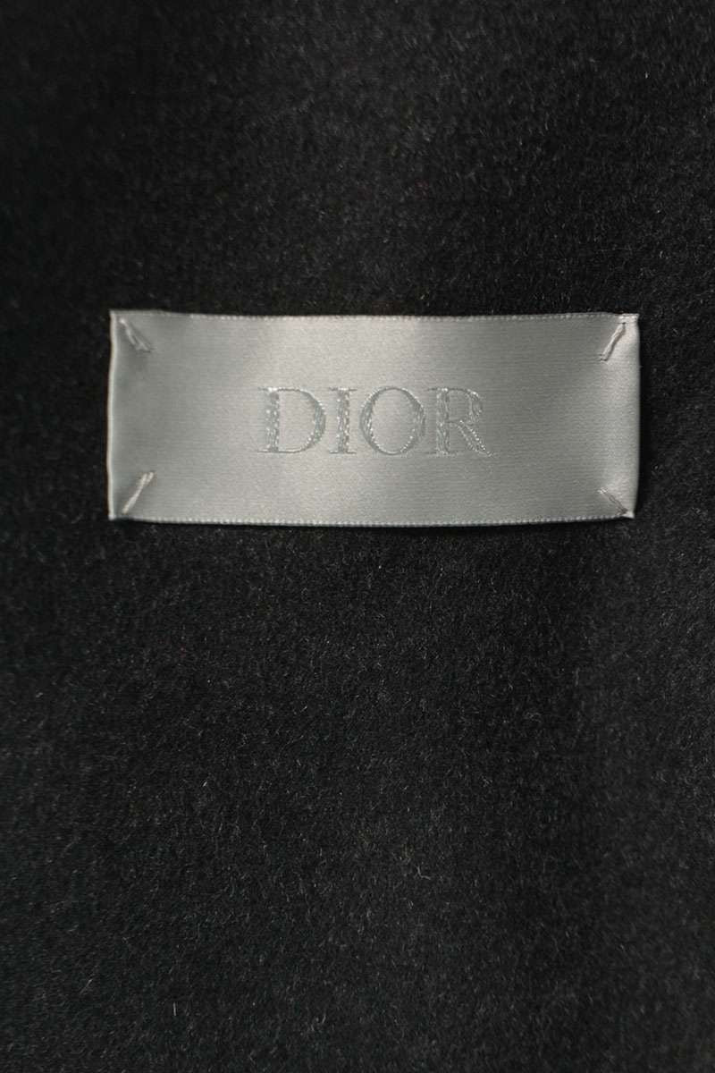 Dior CD Embroidered Wool Blend Interlace Jacket 48 — view 3
