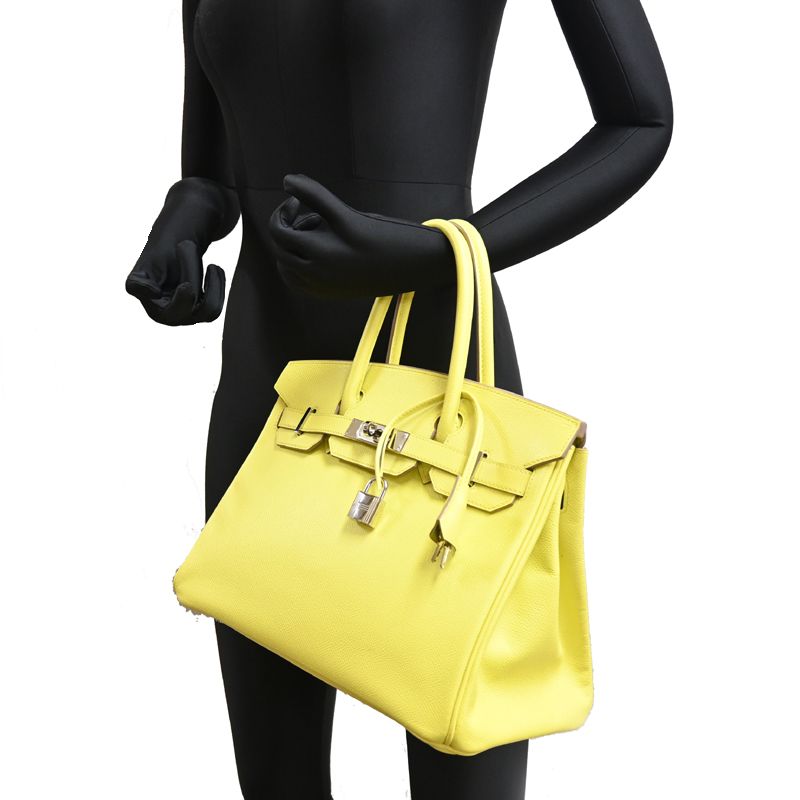Hermes Handbag Silver — view 9