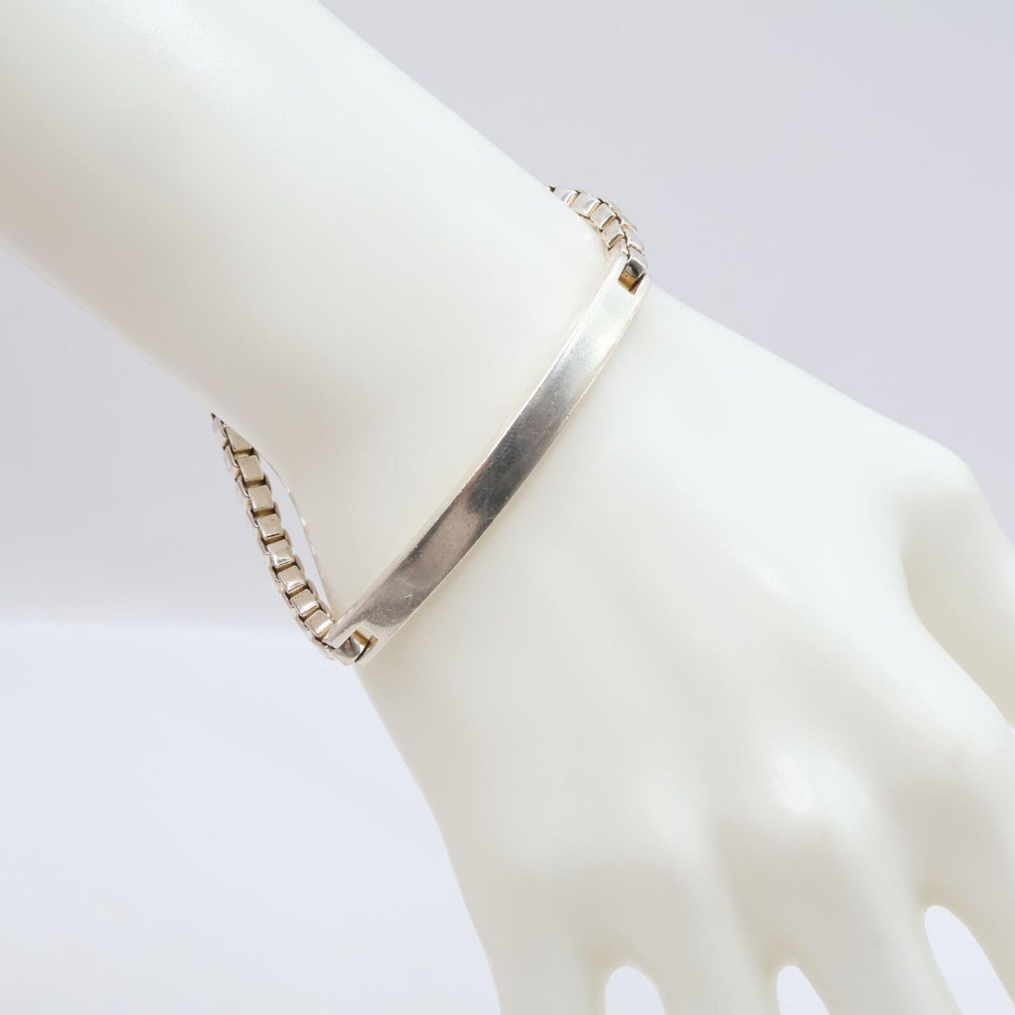 Tiffany & Co Venetian Link ID Bracelet — view 6