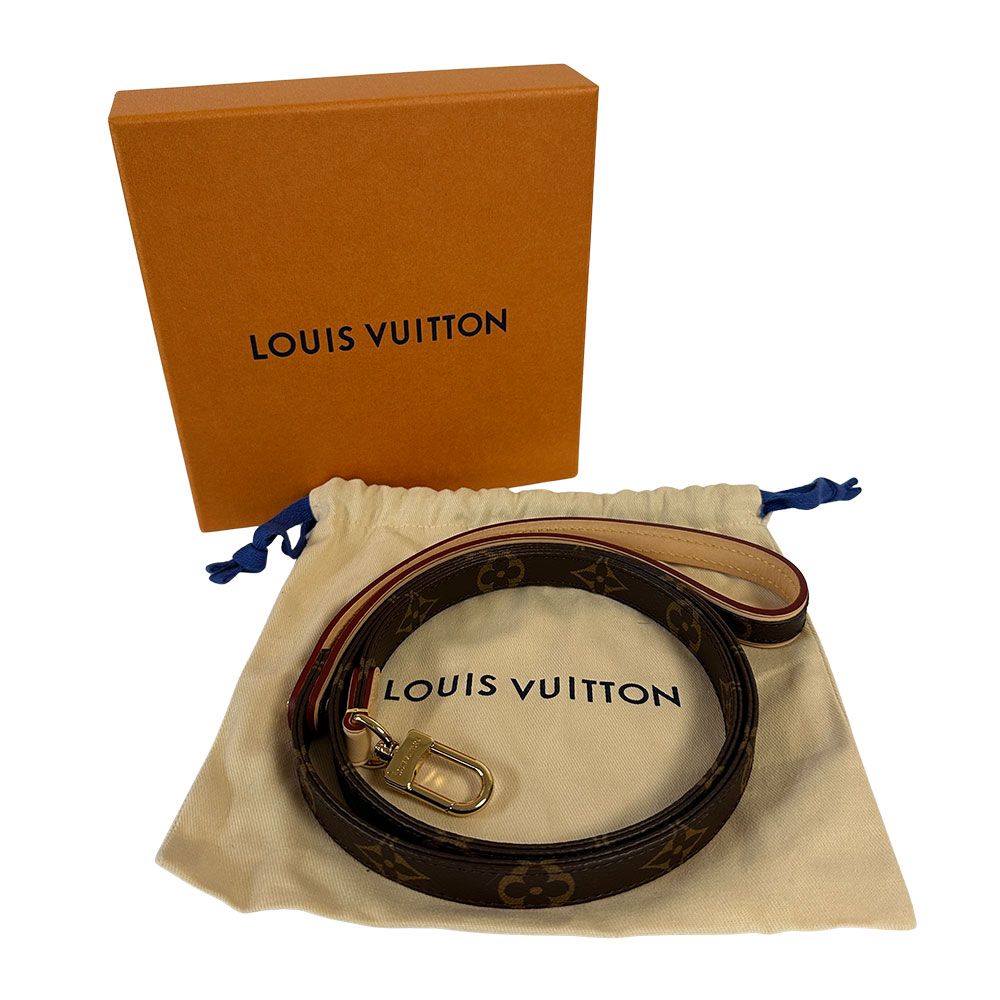 Louis Vuitton Monogram Canvas Dog Leash Brown Tall Pet for Dogs Pet Accessory — view 7