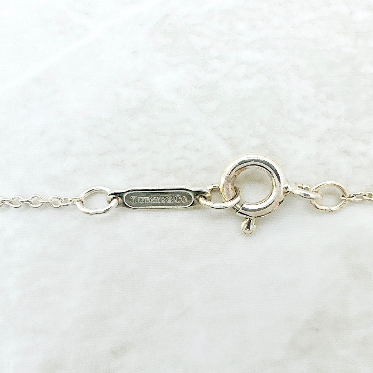 Tiffany & Co Signature Cross Silver Necklace 40.5 cm — view 6