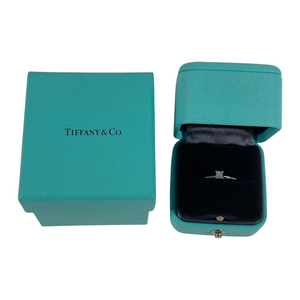 Tiffany & Co Ring Princess Cut Silver — view 9