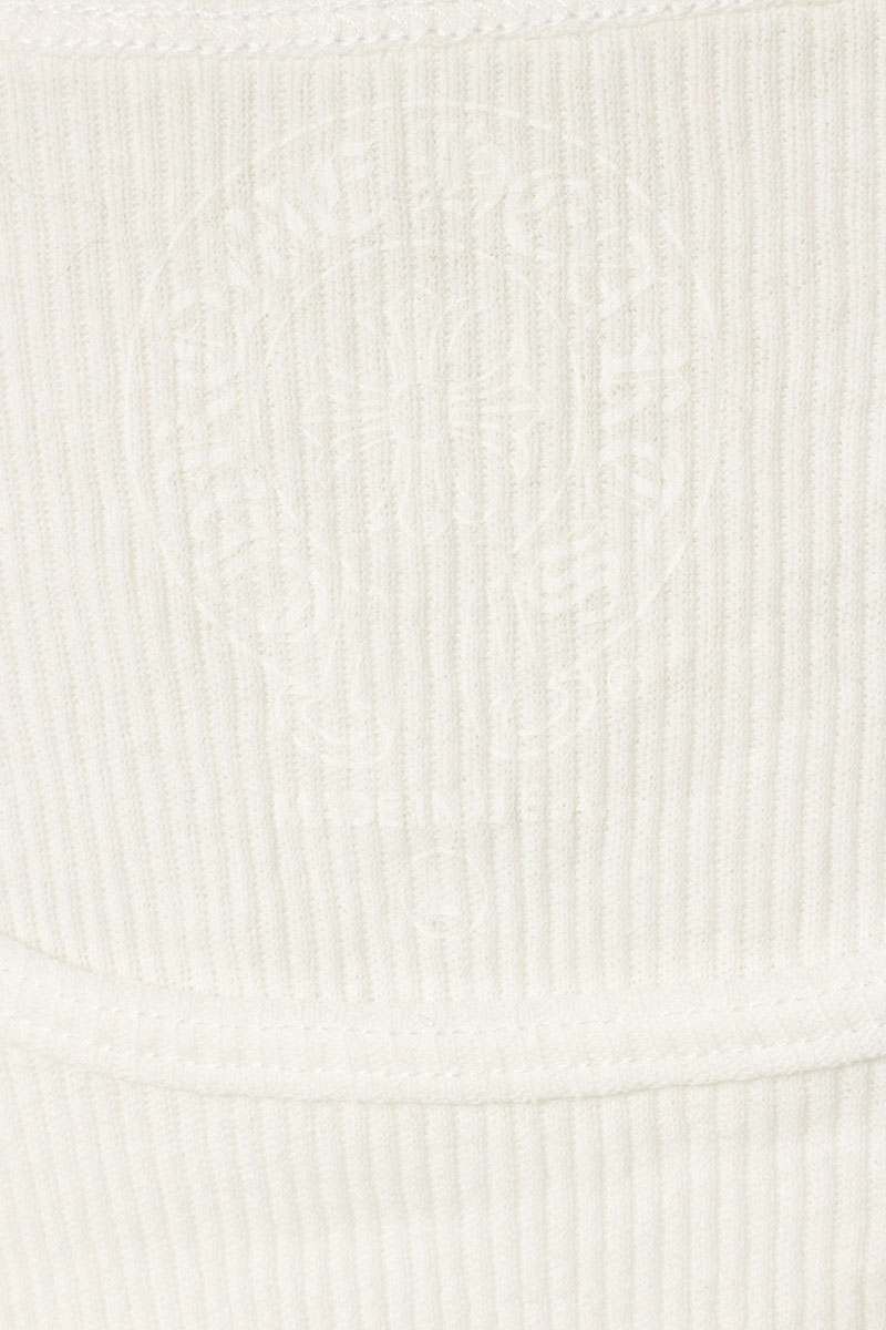 Chrome Hearts Rib Tank Side Label Print Top — view 3