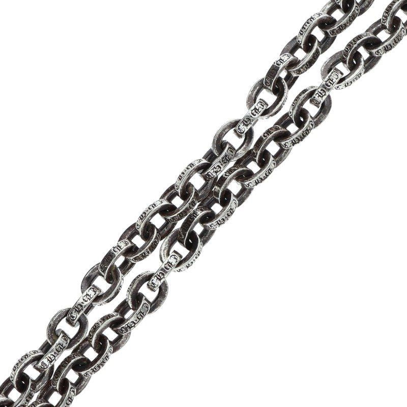 Chrome Hearts Paper Chain 30 Silver Necklace — view 5