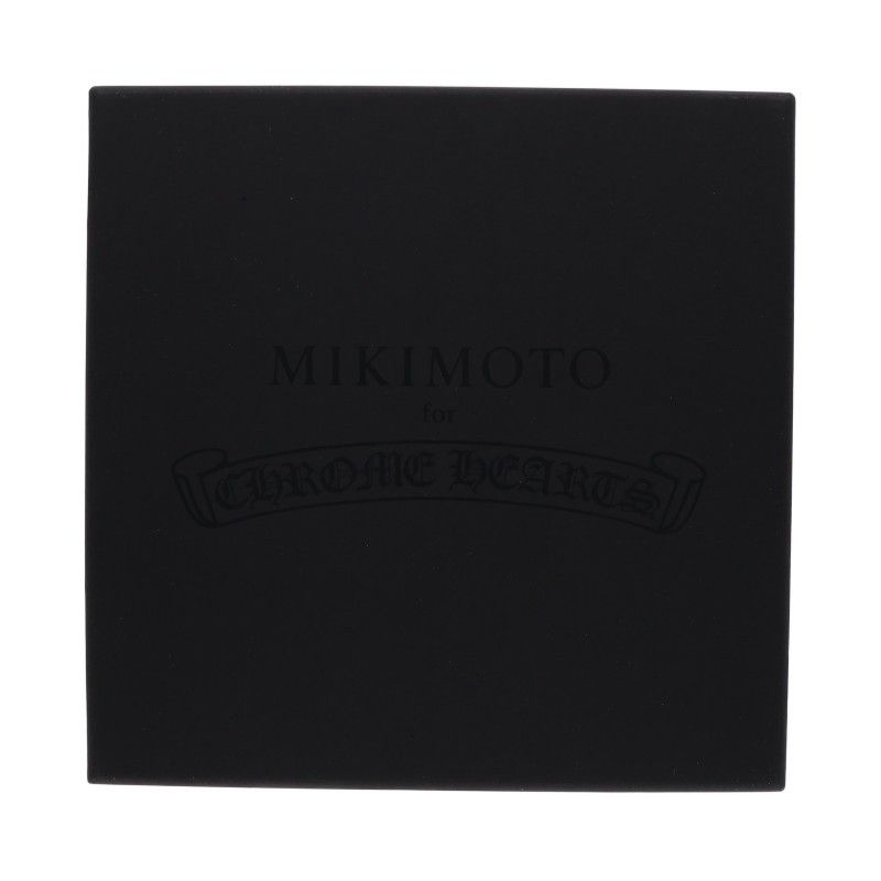 Chrome Hearts Pearl Baby Fat Charm White Gold Bracelet — view 5