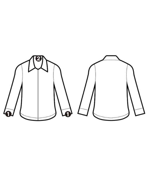 Celine Dress Shirt White — view 8