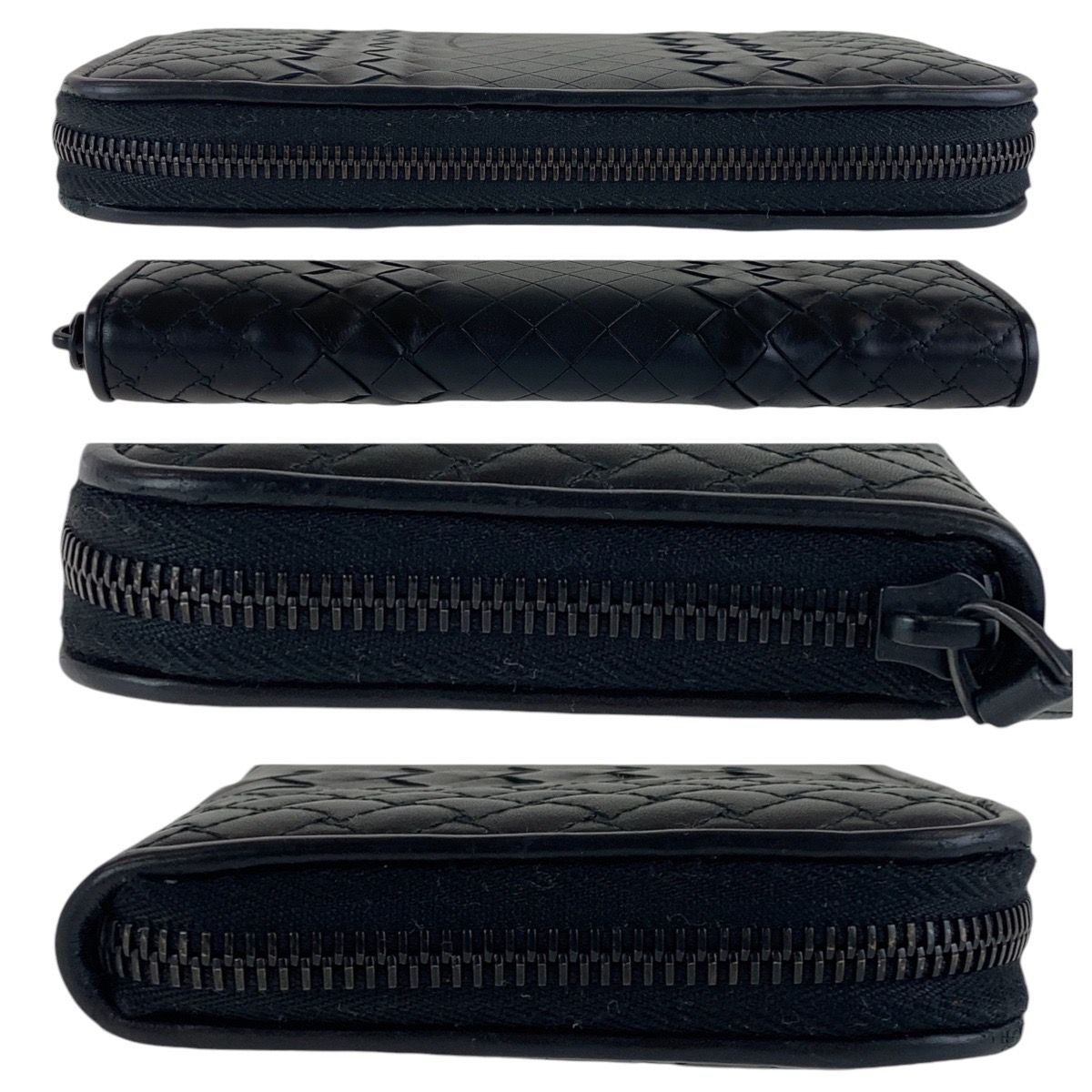 Bottega Veneta Black Leather Wallet — view 9