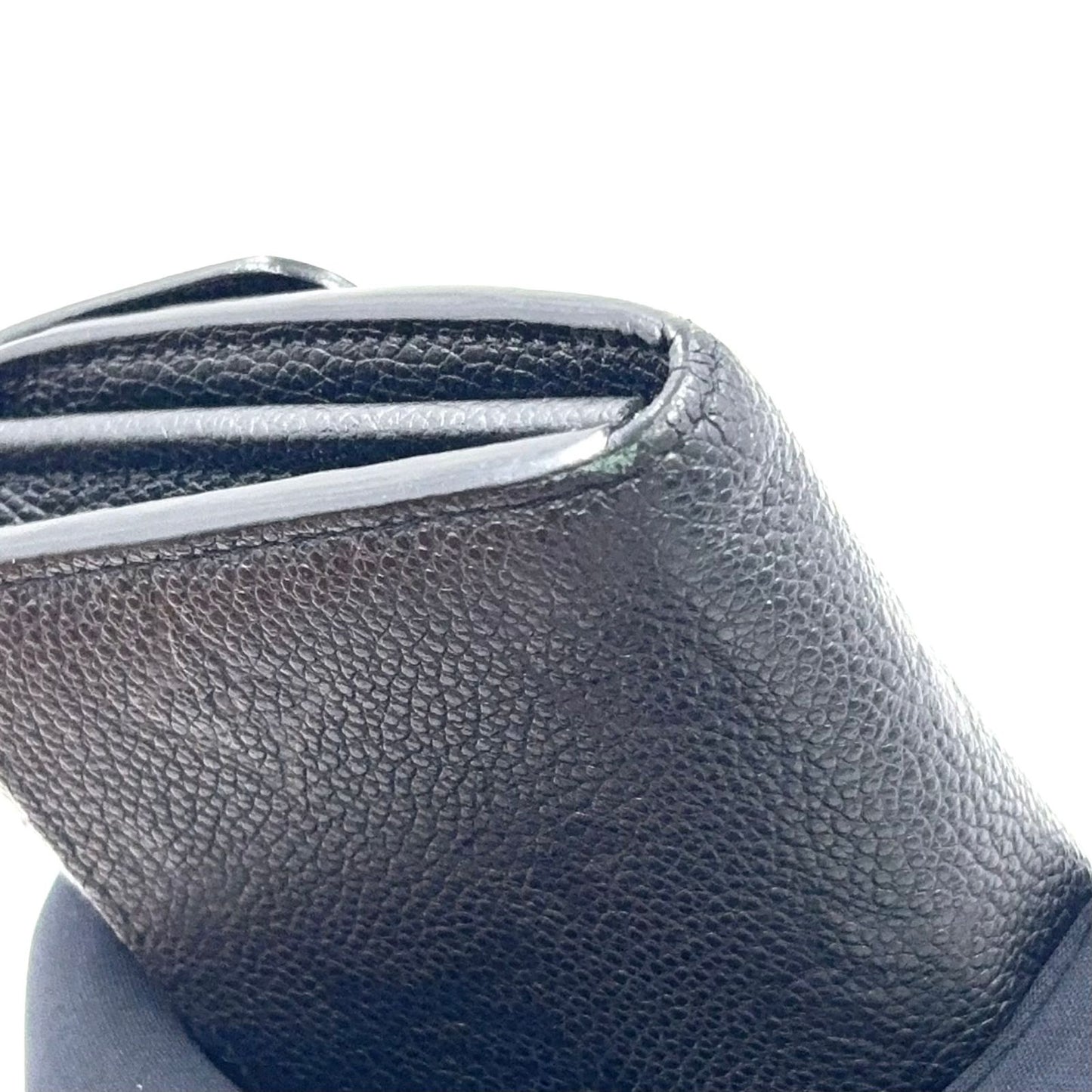 Louis Vuitton Portefeuille Sarah Monogram Empreinte Noir Leather Black Bifold — view 9