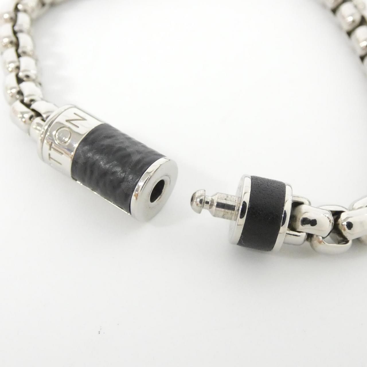 Louis Vuitton Monogram Eclipse Bracelet Chain — view 3