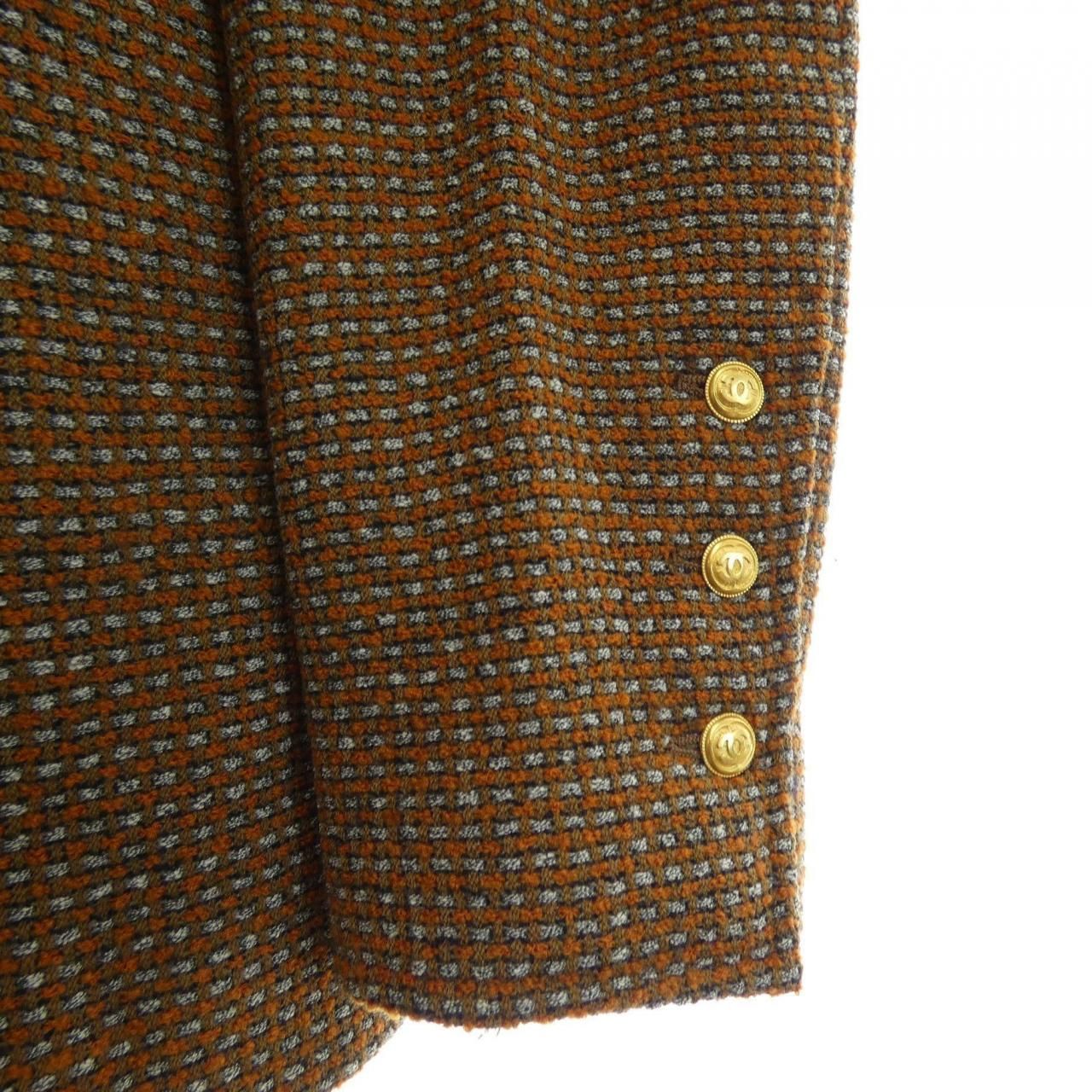 Chanel Vintage Jacket Brown — view 6