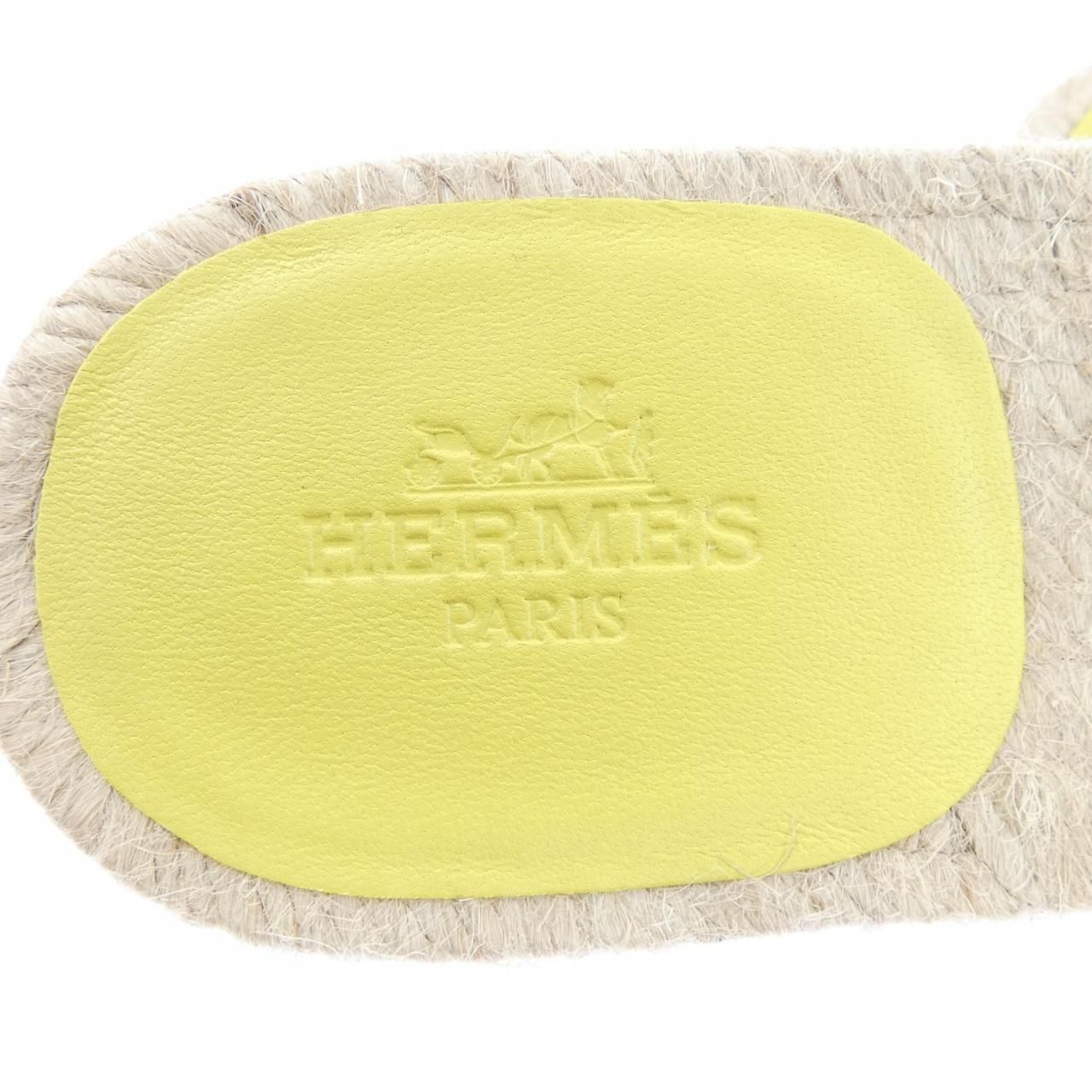 Hermes Famosa Chaine D'ancre Sandals — view 6
