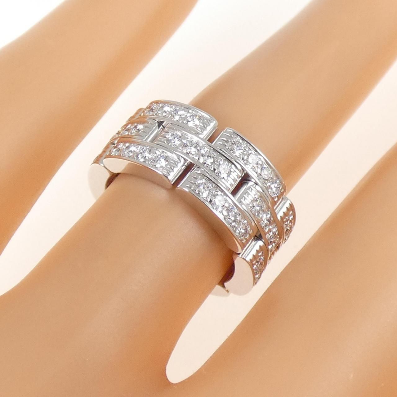 Cartier Maillon Panthere Full Diamond Ring — view 5