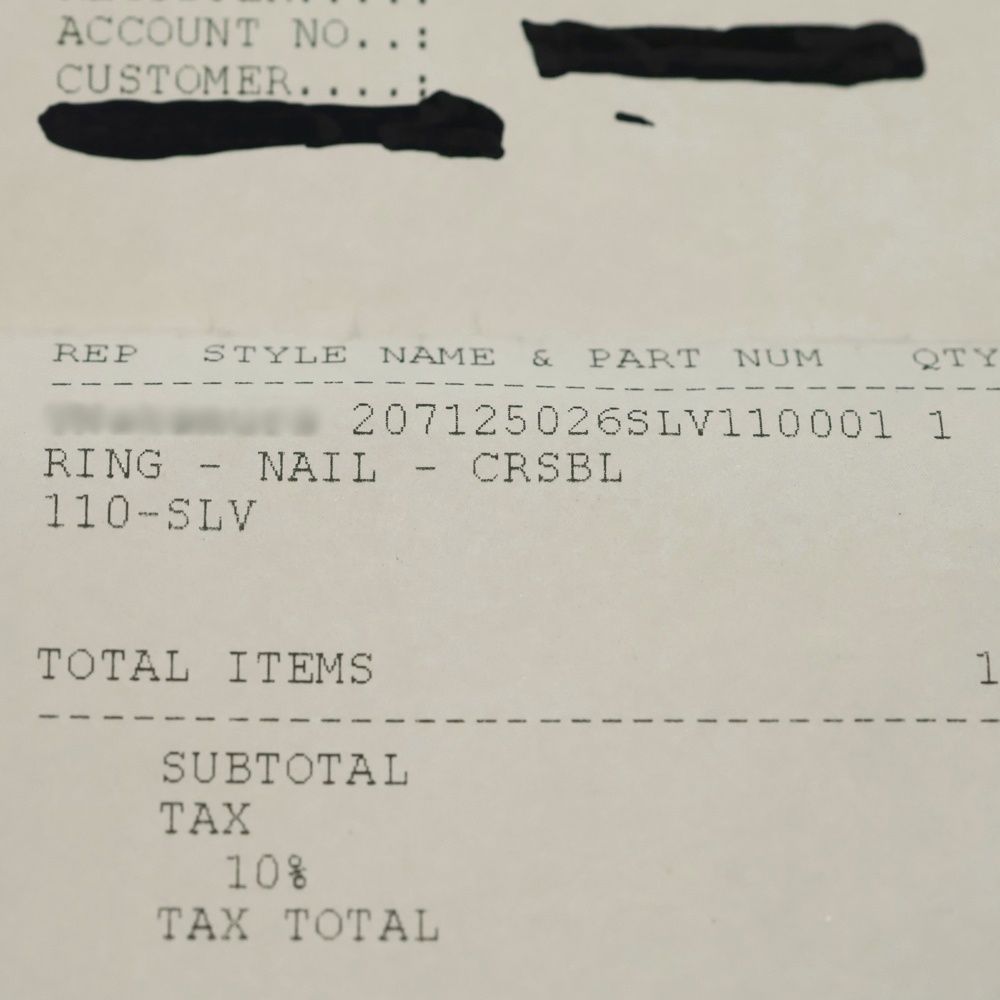 Chrome Hearts Nail Crsball Cross Ball Ring Silver — view 6