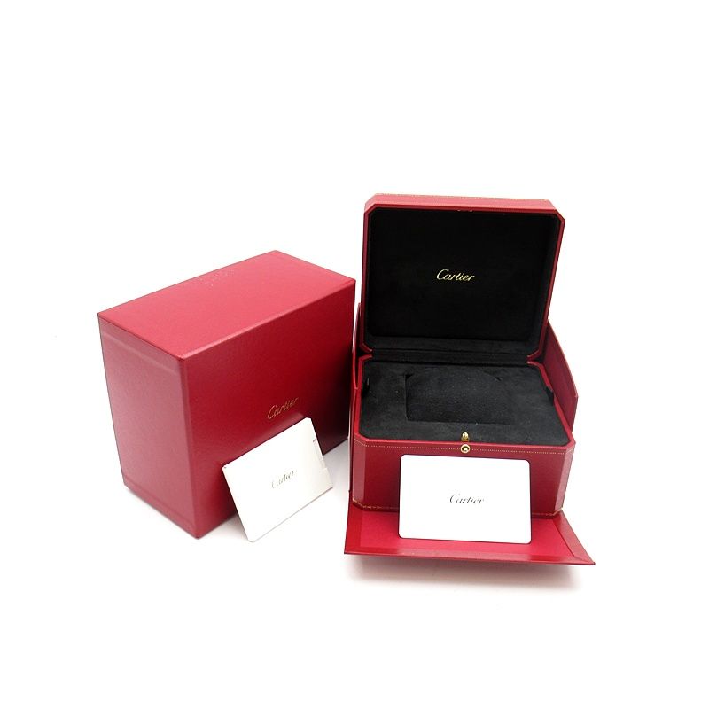 Cartier Tank Mast LM Watch Solar Beat Box SS Leather Silver Polished — view 6