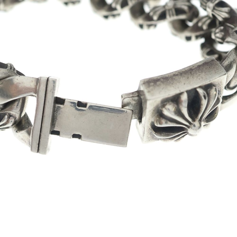 Chrome Hearts EX Fncy Chx Large Box ID Silver Bracelet — view 6