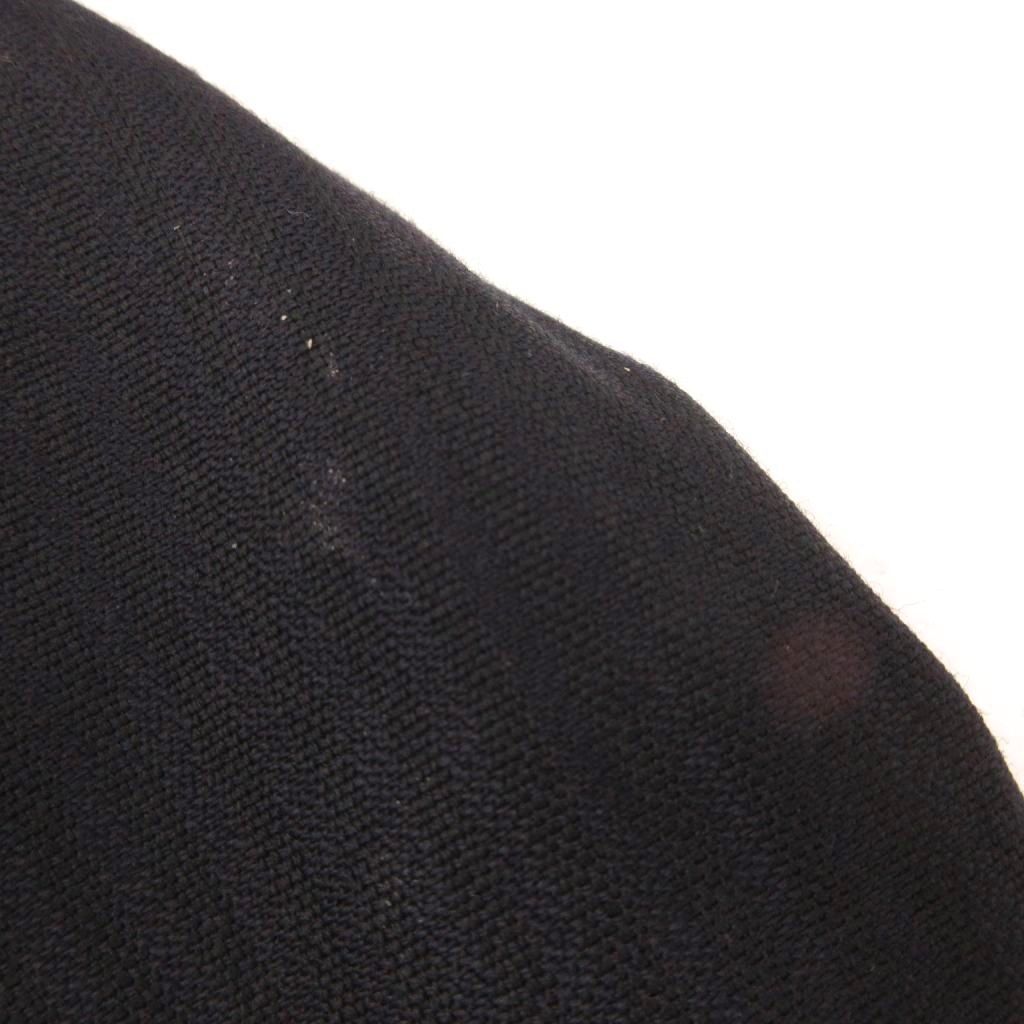 Saint Laurent Yves Set Suit Single Jacket Pants Striped Wool 98 Navy — view 9