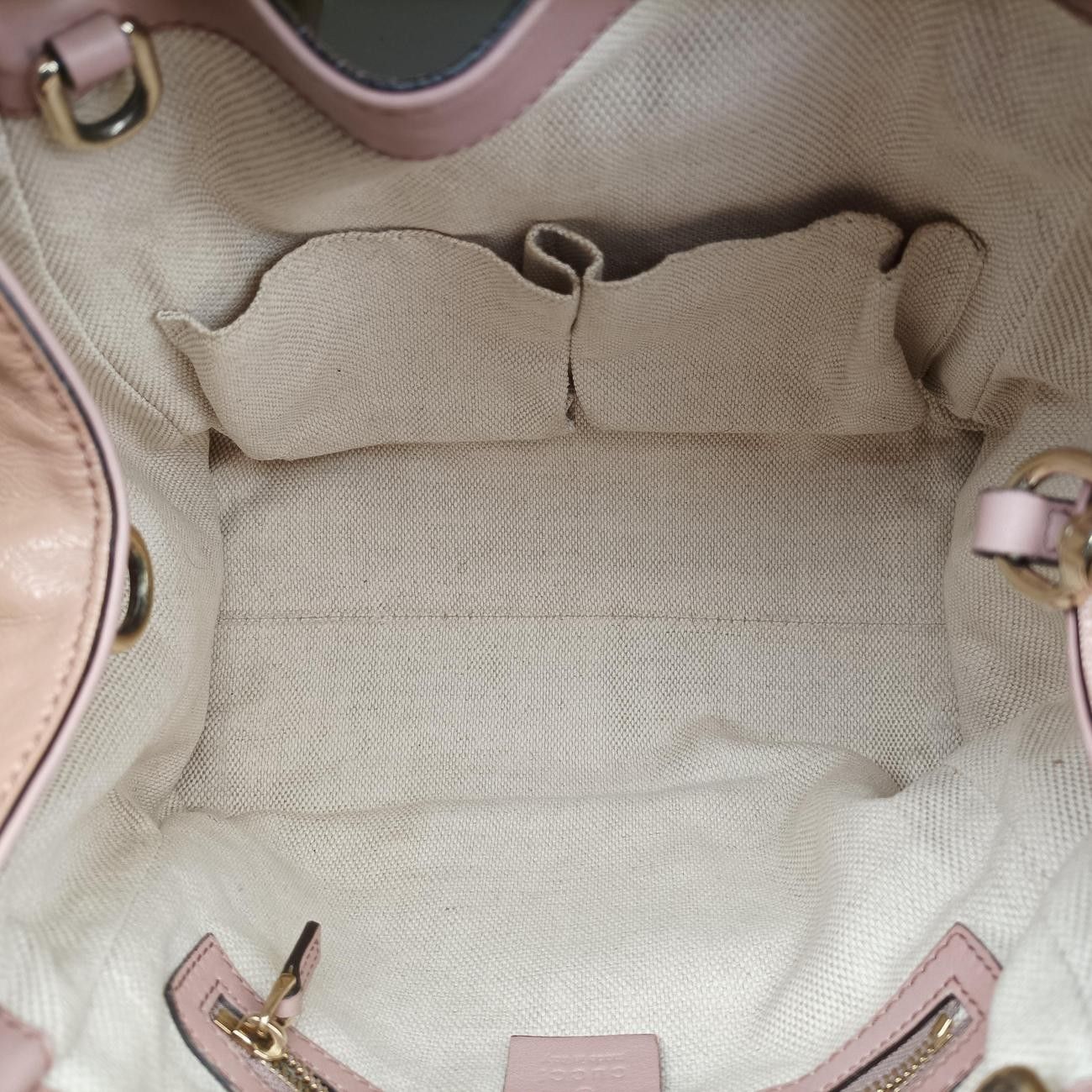 Gucci Soho Beige Patent Messenger Bag — view 9