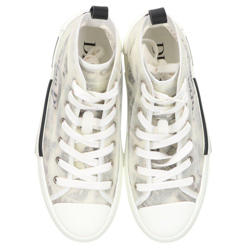 Dior Daniel Asham New Spacer High Cut Sneakers — view 5