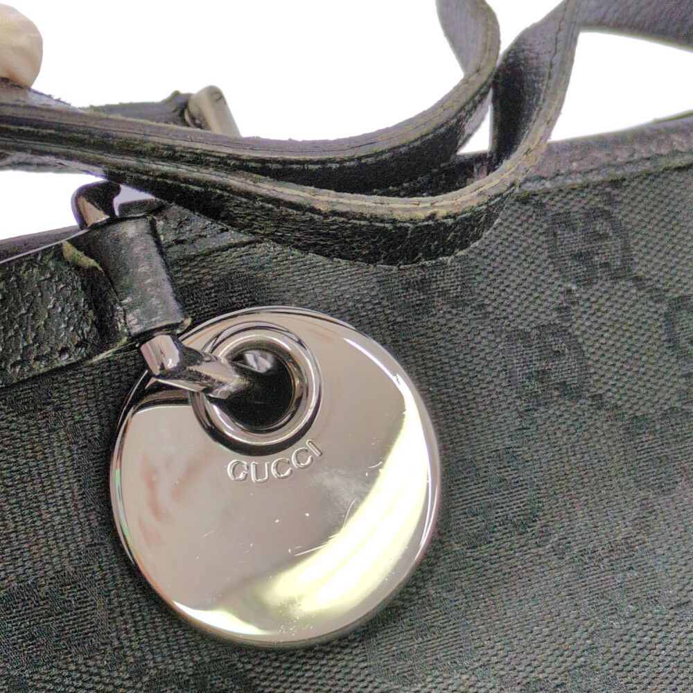 Gucci GG Canvas Tote Black All B / — view 8