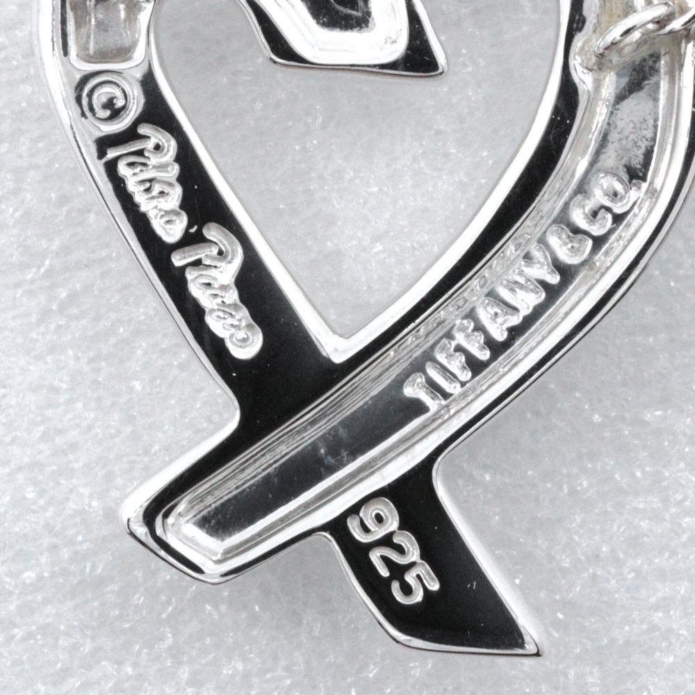 Tiffany & Co Loving Heart 925 Sterling Silver Necklace — view 9