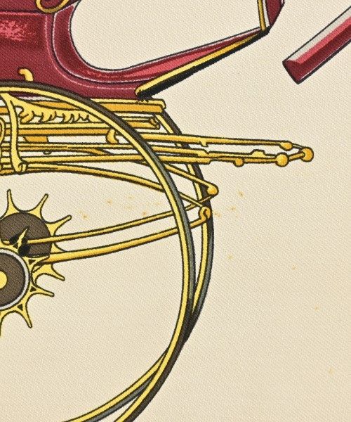 Hermes Bandana Scarf Red — view 9