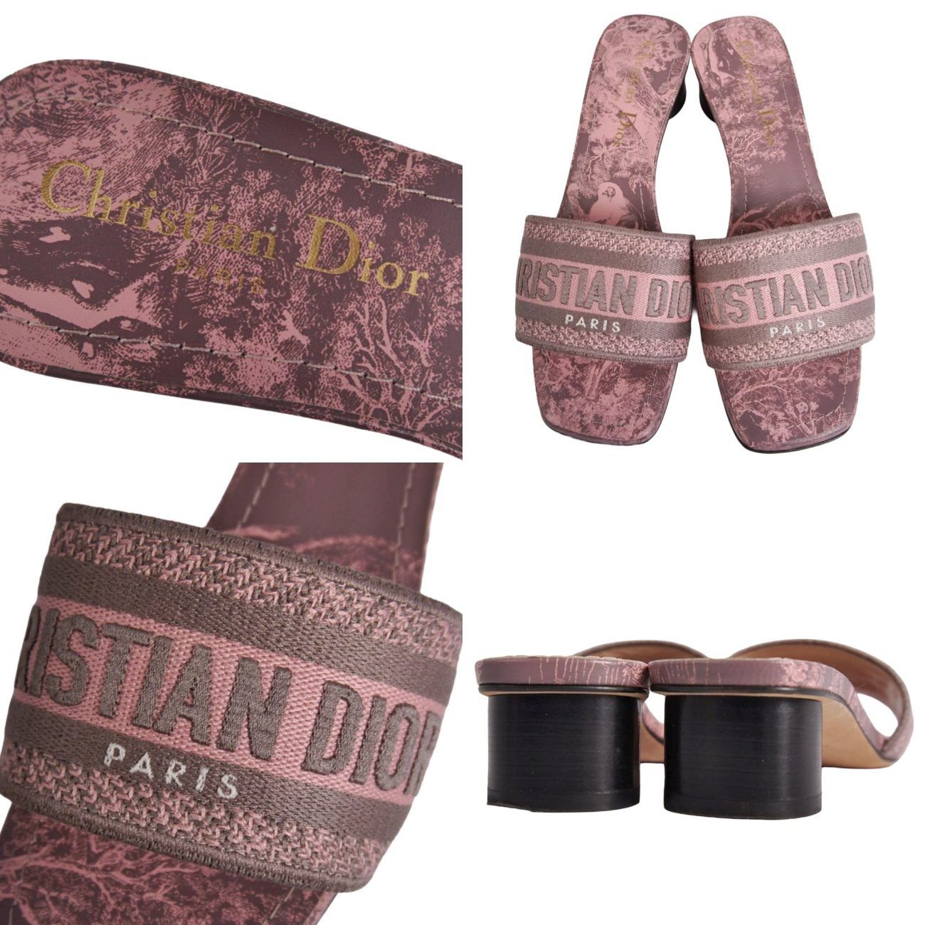 Dior Sandals Dway Pink — view 9