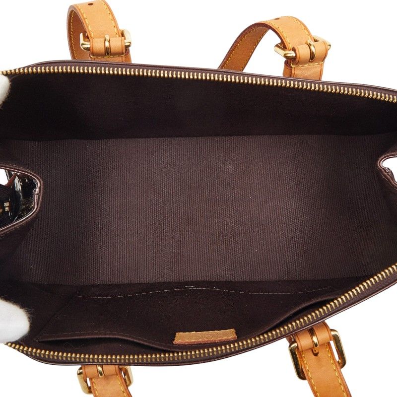 Louis Vuitton Monogram Vernis Rosewood Avenue Shoulder Bag Amarante Purple — view 9