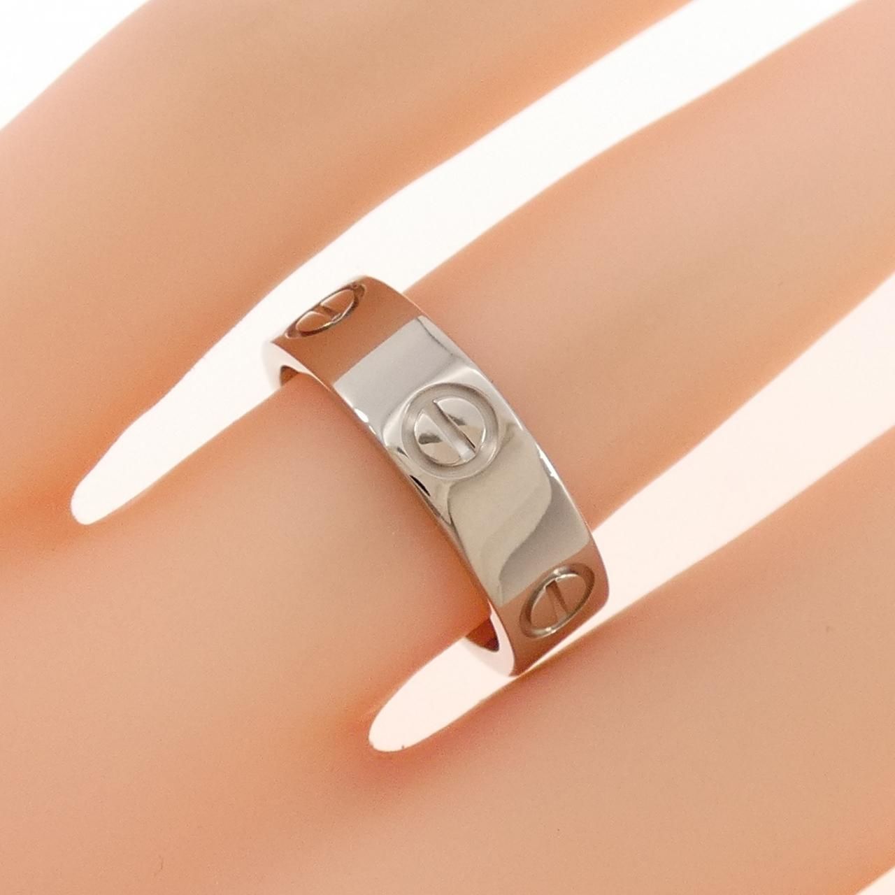Cartier Love Ring White Gold — view 4