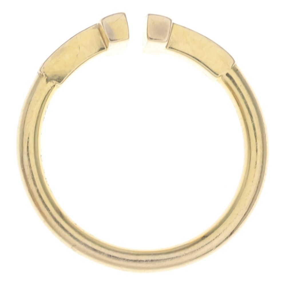 Tiffany & Co T Wire Ring Pink Gold