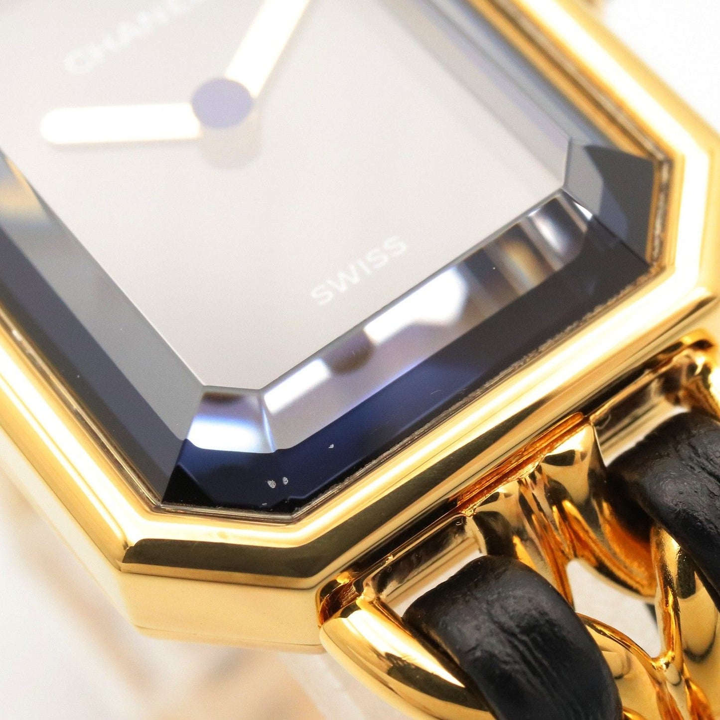 Chanel Watch Premiere S Black Leather — view 9