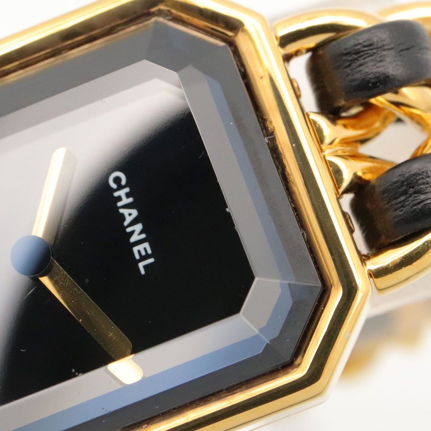 Chanel Watch Premiere S Black Leather — view 9