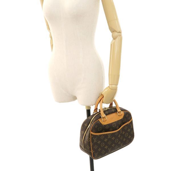 Louis Vuitton Monogram Trouville Handbag — view 9