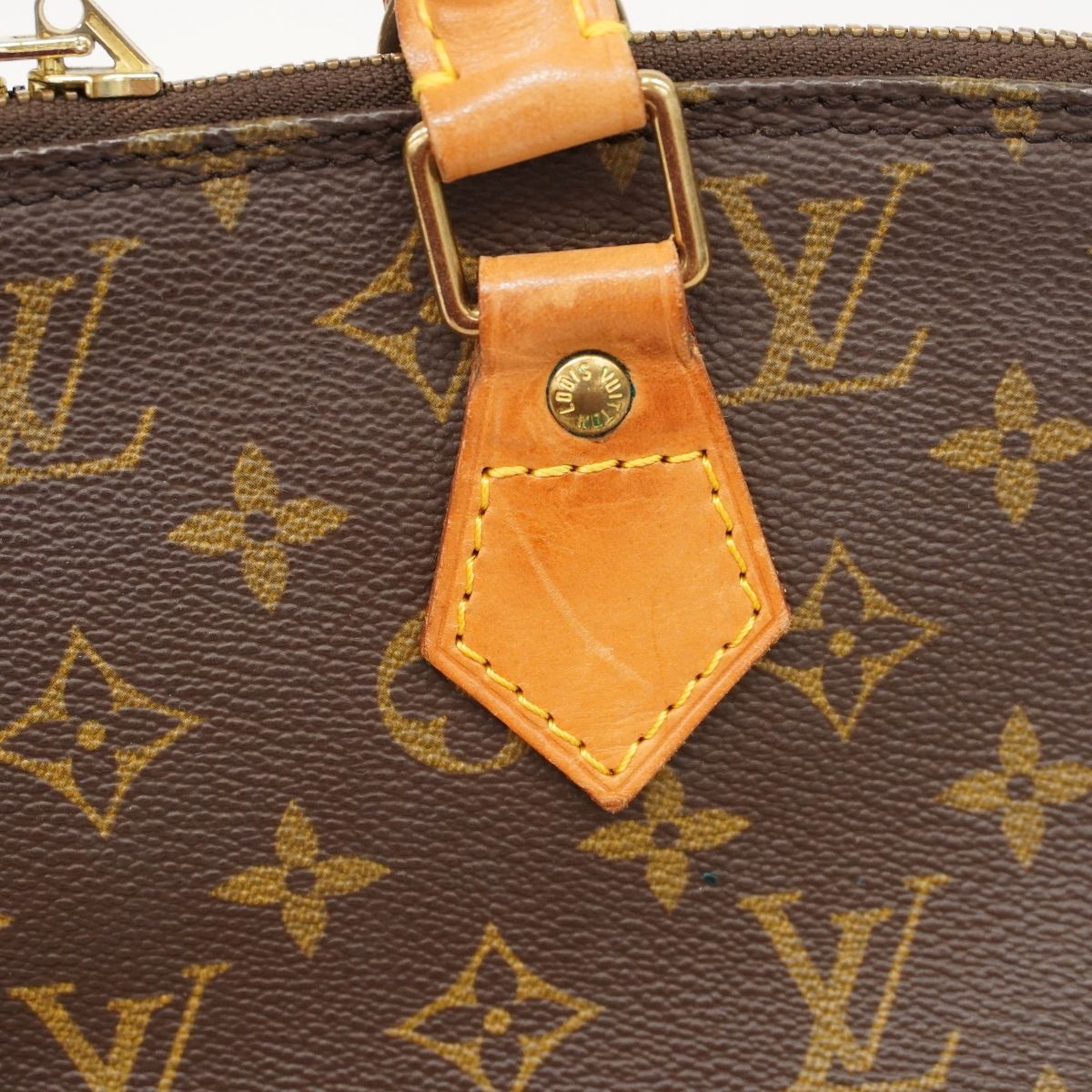 Louis Vuitton Handbag Monogram Alma Brown — view 9