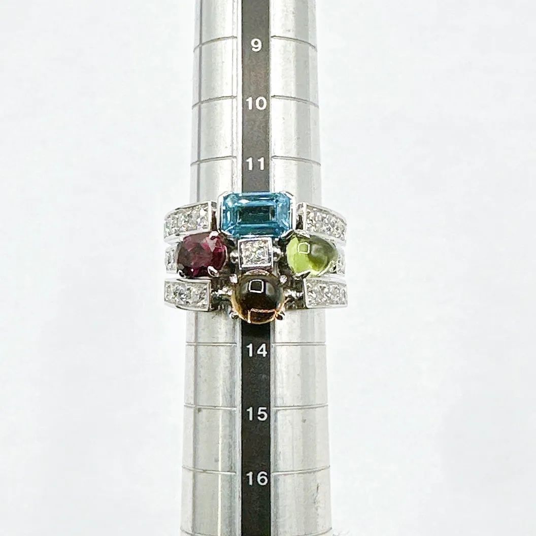 Bvlgari Allegra Multi White Gold Ring — view 6